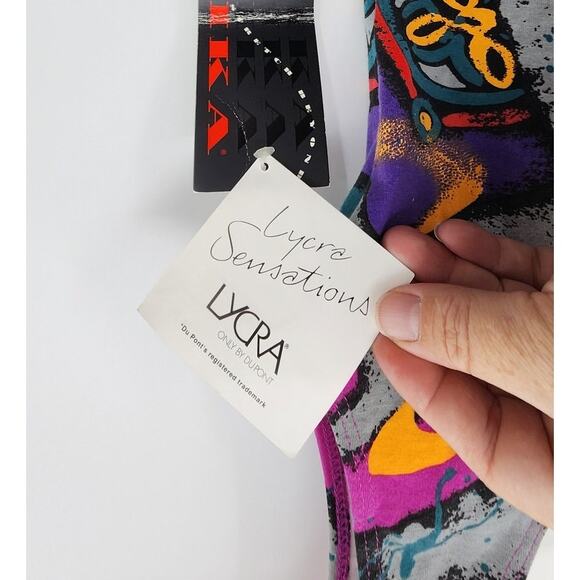 New NWT Vintage Deadstock 1990's Marika One Piece Body Suit Size Large - Picture 5 of 7